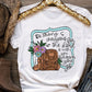 Be strong and courageous Sublimation or DTF Transfer