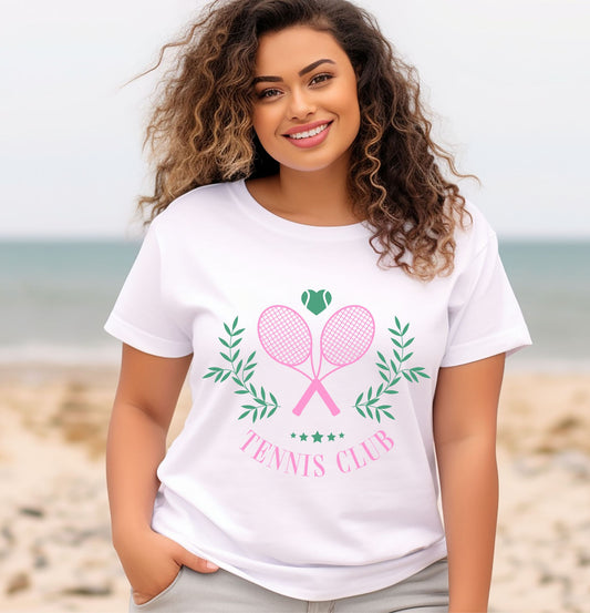 Tennis, Ready to Press Sublimation or DTF Transfer