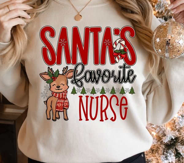 Santa's Favorite Sublimation or DTF Transfer