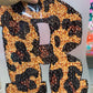 Sequined Leopard Print Letter,  DTF or Sublimation Ready to Press transfer