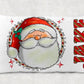 Santa Sublimation or DTF Transfer