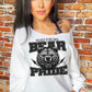 Bear Pride Sublimation or DTF Transfers