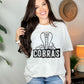 Cobras School Spirit Sublimation or DTF Transfers