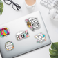 Teacher Occupation Stickers, 5 Pack, Permanent Vinyl Decals ($1.20 each)