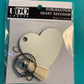 Blank Sublimation Heart Keychain