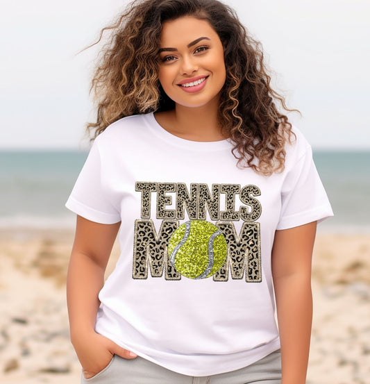 Tennis Mom, Ready to Press Sublimation or DTF Transfer