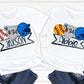 Custom Baseball or Softball, You pick color and mascot, Ready to Press Transfer