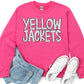 Yellow Jackets DTF Transfer, Ready to Press