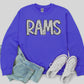 Rams DTF Transfer, Ready to Press
