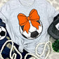 Soccer Bows and Balls, DTF or Sublimation Ready to Press Transfer