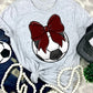 Soccer Bows and Balls, DTF or Sublimation Ready to Press Transfer