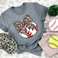 Baseball Bows and Balls, DTF or Sublimation Ready to Press Transfer