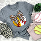 Baseball/Softball Bows and Balls, DTF or Sublimation Ready to Press Transfer