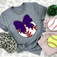 Baseball Bows and Balls, DTF or Sublimation Ready to Press Transfer