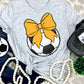 Soccer Bows and Balls, DTF or Sublimation Ready to Press Transfer