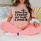 Follow the creator not the crowd Sublimation or DTF Transfers