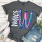 Wolves School Spirit Sublimation or DTF Transfer