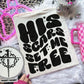 His scars set me free Sublimation or DTF Transfers