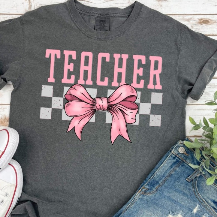 Teacher Ready to Press DTF Transfer
