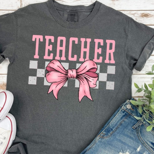 Teacher Ready to Press DTF Transfer