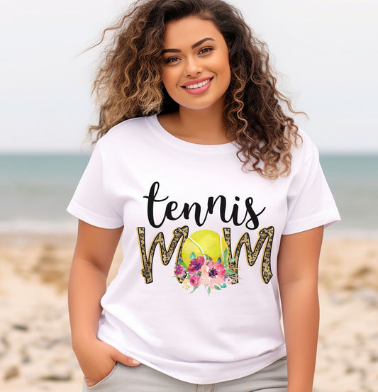 Tennis Mom, Ready to Press Sublimation or DTF Transfer