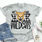 Wildcats School Spirit Sublimation or DTF Transfer
