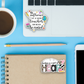 Teacher Occupation Stickers, 5 Pack, Permanent Vinyl Decals ($1.20 each)