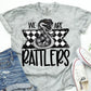 We Are Rattlers School Spirit Sublimation or DTF Transfer