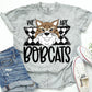 Bobcats School Spirit Sublimation or DTF Transfer