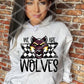 Wolves School Spirit Sublimation or DTF Transfer