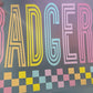 Badgers School Spirit Sublimation or DTF Transfer