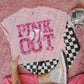 Pink Out Baseball Breast Cancer Gloves Sublimation or DTF Transfers