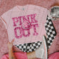 Pink Out Volleyball Breast Cancer Gloves Sublimation or DTF Transfers