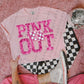 Pink Out Racing Breast Cancer Gloves Sublimation or DTF Transfers