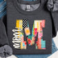 Patchwork Mom Sublimation or DTF Transfers