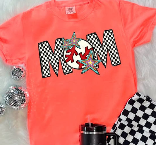 Baseball Mom, Ready to Press Sublimation or DTF Transfer