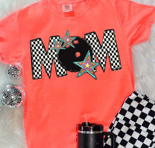 Bowling Mom, Ready to Press Sublimation or DTF Transfer