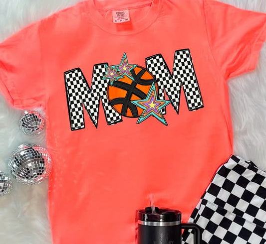 Basketball Mom, Ready to Press Sublimation or DTF Transfer