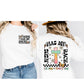 Jesus has my back Sublimation or DTF Transfers