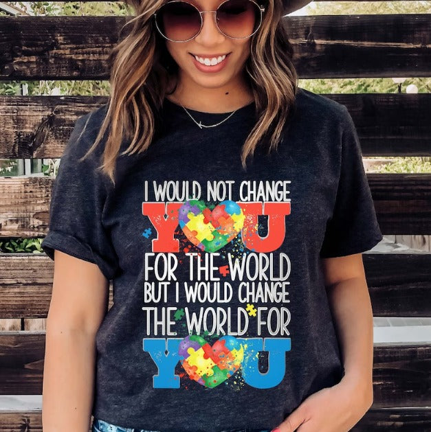 Autism Sublimation or DTF Transfers