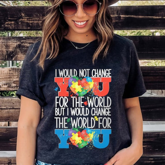Autism Sublimation or DTF Transfers