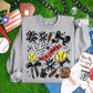 Softball Collage, Any Color, Ready to Press Sublimation or DTF Transfer