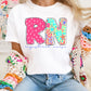 Custom Scribble Sublimation or DTF Transfer
