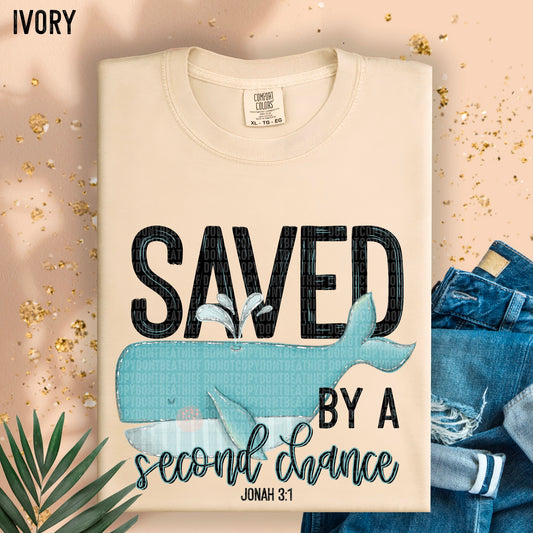Saved by a second chance Sublimation or DTF Transfers