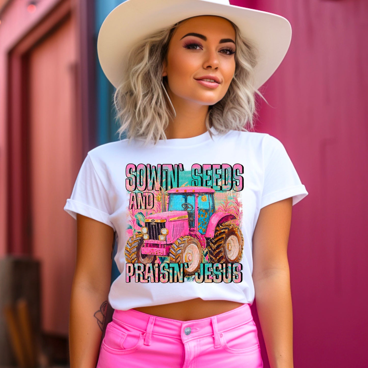 Sowin Seeds and Praising Jesus Sublimation or DTF Transfers