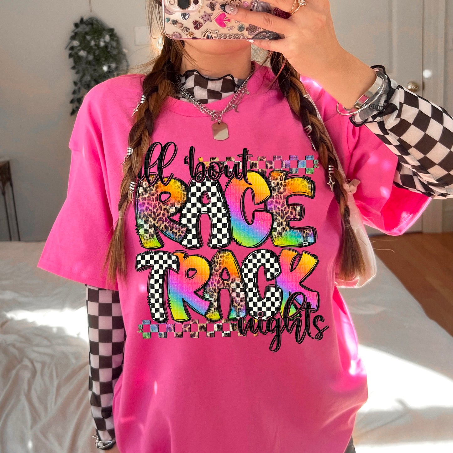 Race Track Nights  Sublimation or DTF Transfers