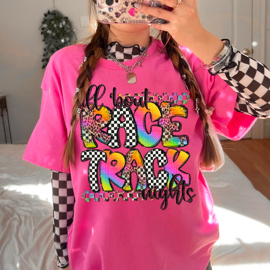 Race Track Nights  Sublimation or DTF Transfers