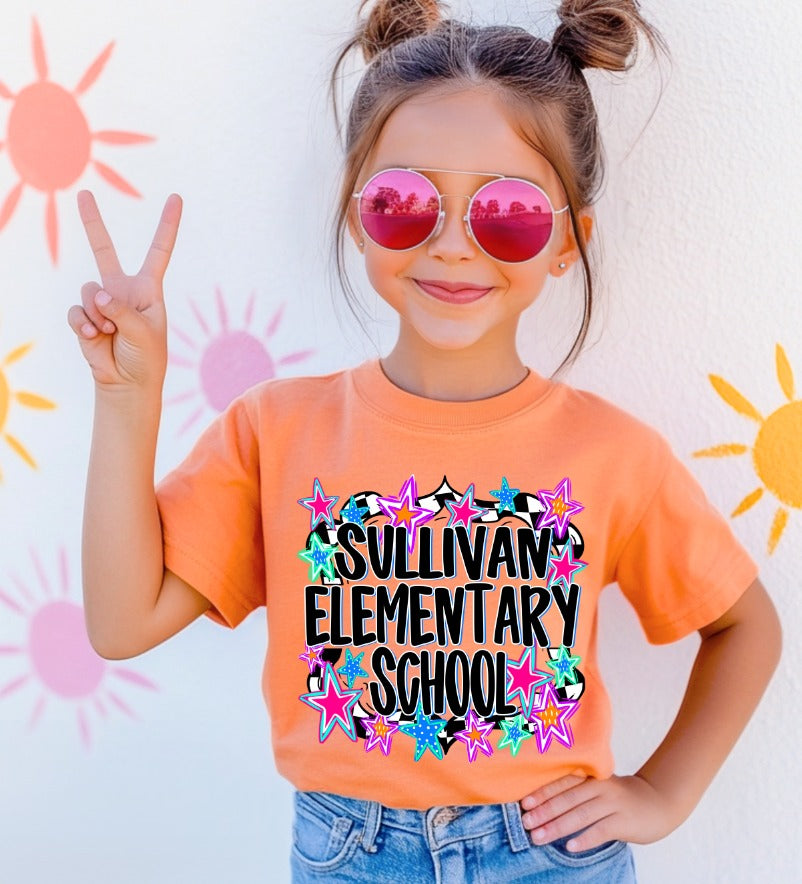 Custom School Name/Grade/Teacher Sublimation or DTF Transfers