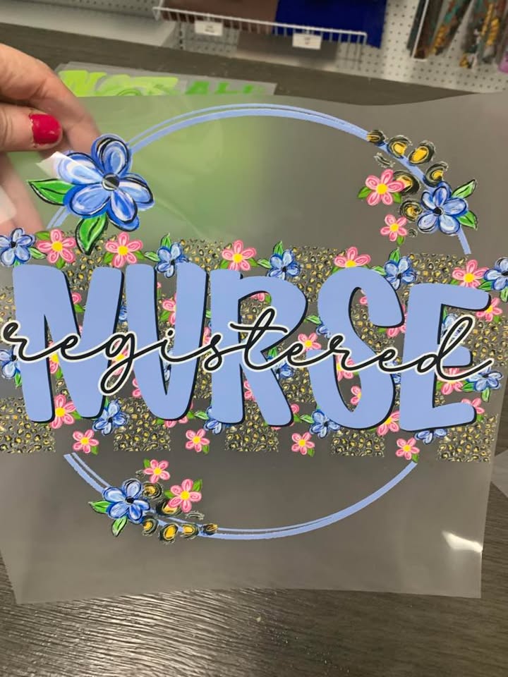 Occupational Custom Sublimation or DTF Transfers