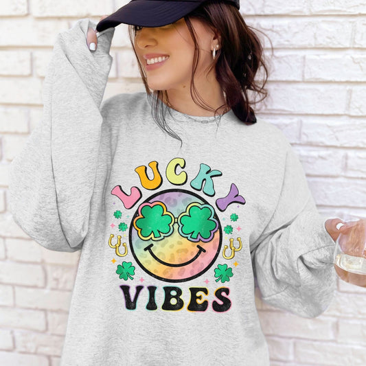 Lucky Vibes DTF or Sublimation Transfer